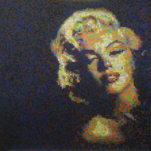 3'x3' MARILYN MONROE PORTRAIT $3000