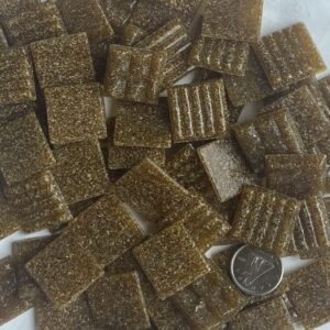 VITREOUS SOLID 20mm TOBACCO A34