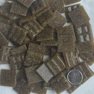 VITREOUS SOLID 20mm TOBACCO A35