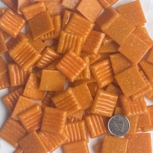 VITREOUS SOLID 20mm PUMPKIN A93