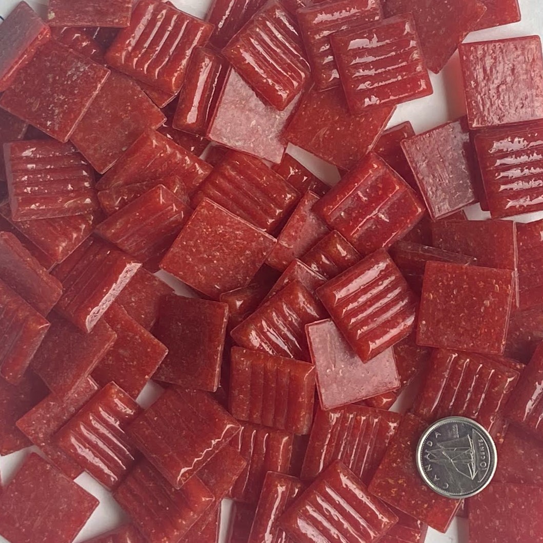 VITREOUS SOLID 20mm PUMPKIN A98