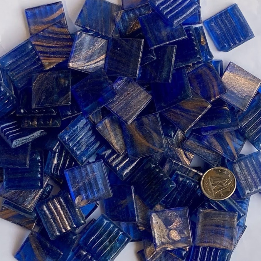 VITREOUS 20mm GOLD GRAIN STORM G17