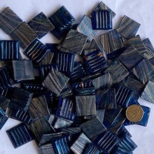 VITREOUS 20mm GOLD GRAIN INDIGO G68