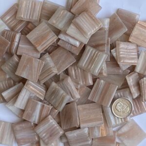 VITREOUS 20mm GOLD GRAIN COPPER GA2