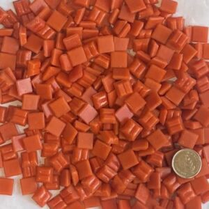 VITREOUS SOLID 10mm PUMPKIN A95