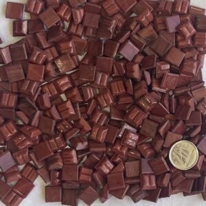 VITREOUS 10mm GOLD GRAIN BRICK C99