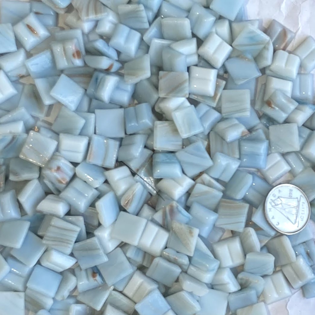 VITREOUS 10mm GOLD GRAIN AQUA G10