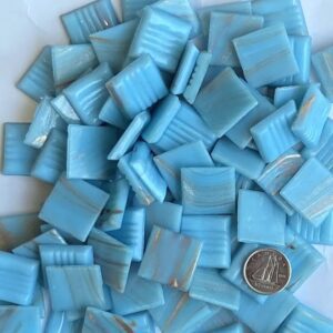 VITREOUS 20mm GOLDY TURQUOISE G12