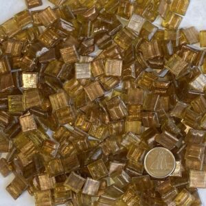 VITREOUS 10mm GOLD GRAIN DESERT G34