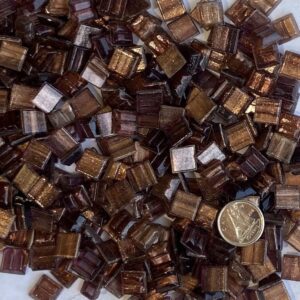 VITREOUS 10mm GOLD GRAIN COPPER G41