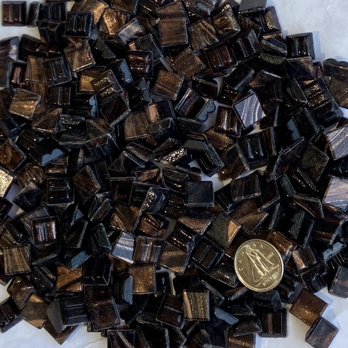 VITREOUS 10mm GOLDY MAHOGANY G45