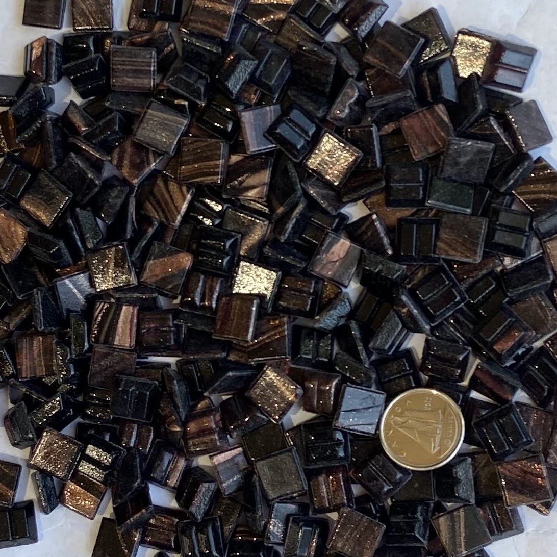 VITREOUS 10mm GOLD MAHOGANY G48