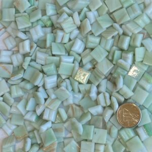 VITREOUS 10mm GOLD GRAIN FOREST G60