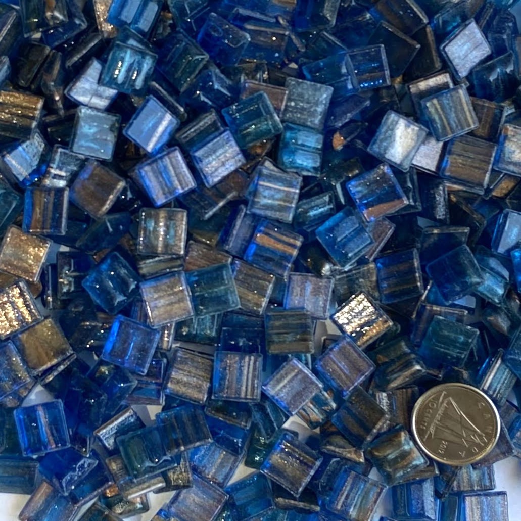 VITREOUS 10mm GOLD GRAIN INDIGO G62