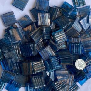 VITREOUS 20mm GOLD GRAIN INDIGO G62