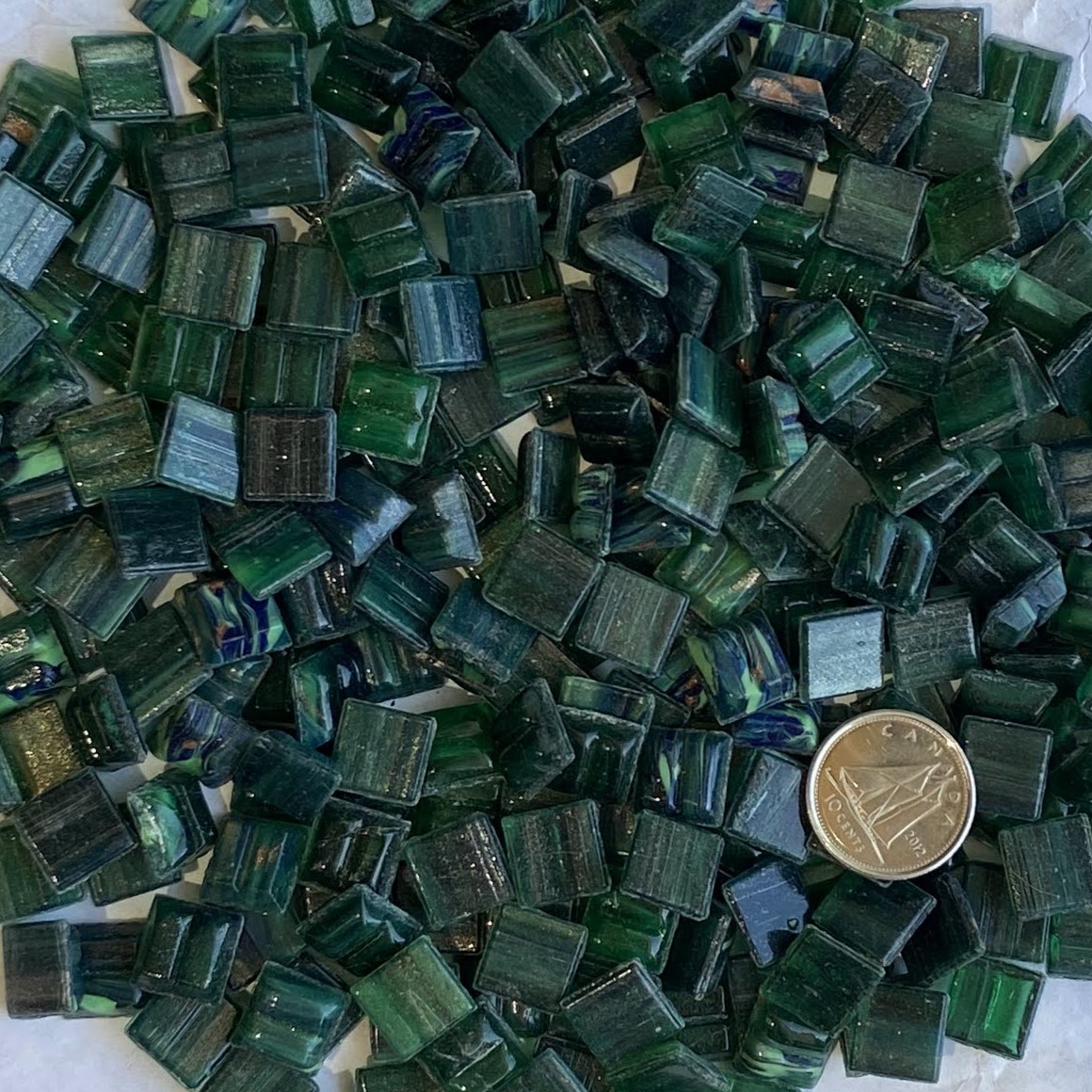 VITREOUS 10mm GOLD GRAIN FOREST GA28