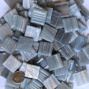 VITREOUS 20mm GOLD GRAIN METAL GA58