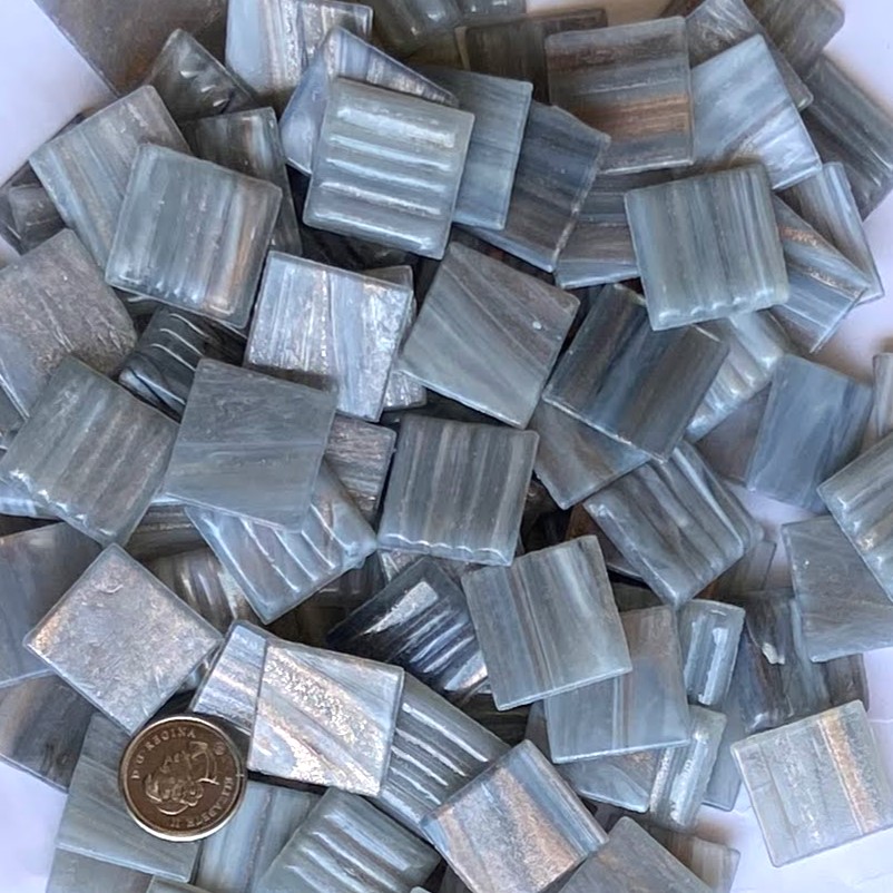 VITREOUS 20mm GOLD GRAIN METAL GA58