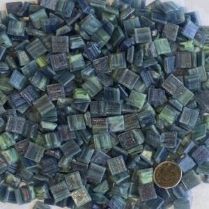 VITREOUS 10mm GOLD GRAIN AQUA GA66