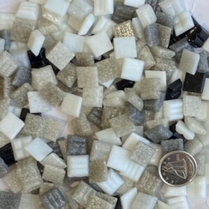 VITREOUS SOLID 10mm MIX GRAYISH