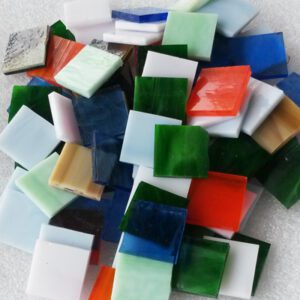 SALE (54) STAINED GLASS SQUARES