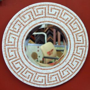 GIFT GREEK KEY MIRROR