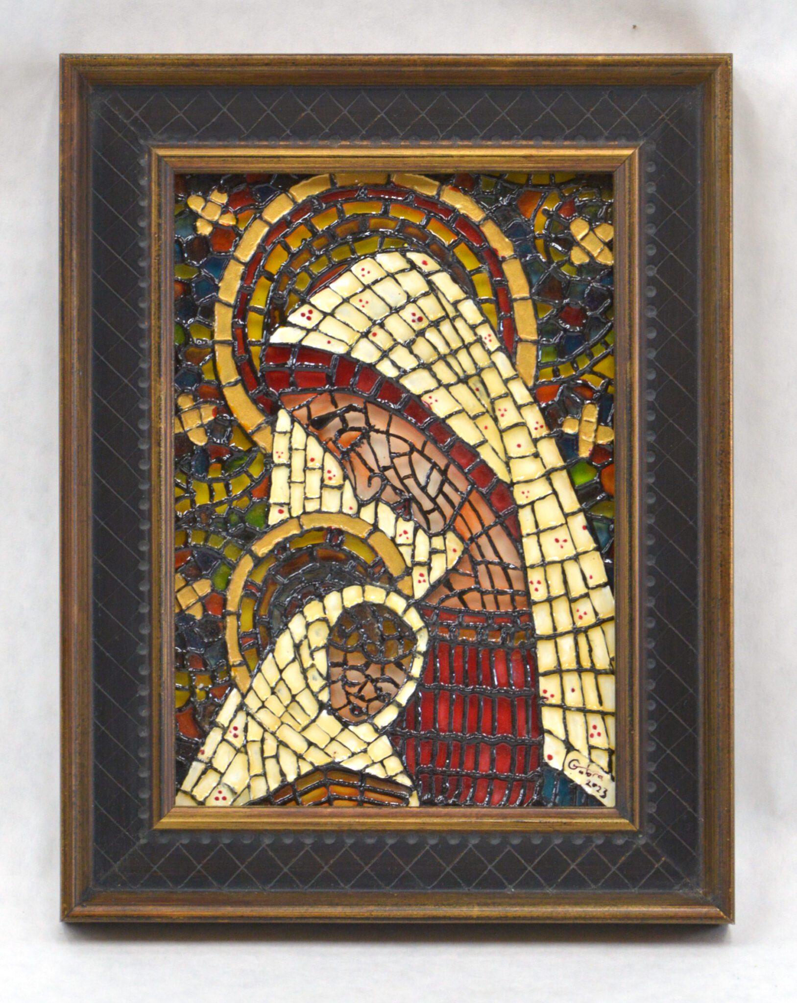 GIFT SAINT MARY AND JESUS « Glass Mosaic Canada